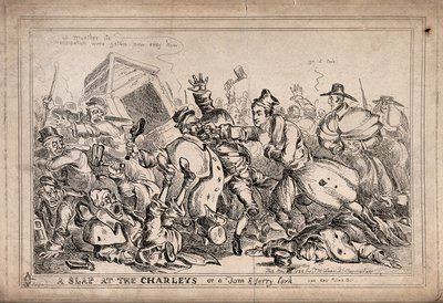 Robert Peel, en tant que bagarreur, s