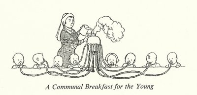 Un Petit-Déjeuner Communal pour les Jeunes - William Heath Robinson