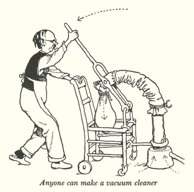 Tout le monde peut fabriquer un aspirateur - William Heath Robinson