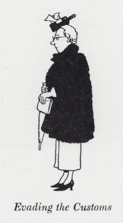 Éviter la douane - William Heath Robinson