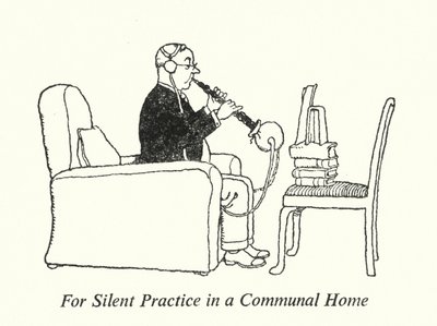 Pour une pratique silencieuse dans une maison communautaire - William Heath Robinson