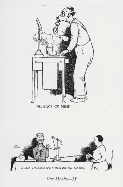 Masques à gaz - II - William Heath Robinson