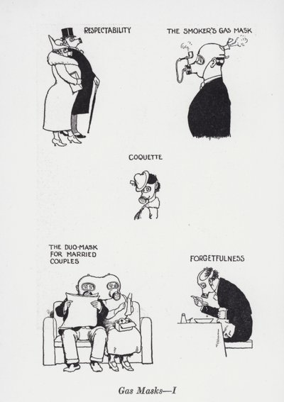 Masques à gaz - I - William Heath Robinson