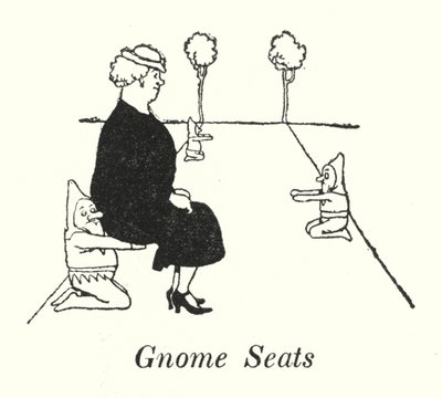 Sièges de gnome - William Heath Robinson