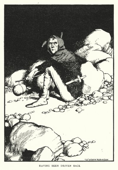 Ayant été repoussé - William Heath Robinson