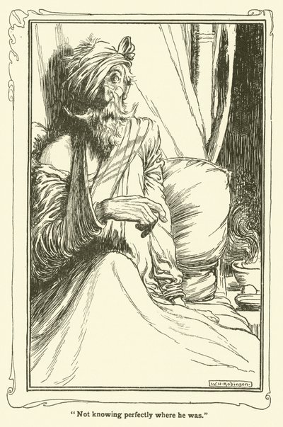 Illustration pour Don Quichotte - William Heath Robinson