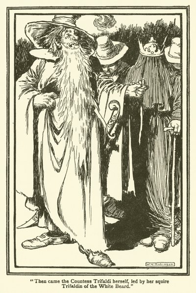 Illustration pour Don Quichotte - William Heath Robinson
