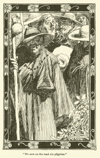 Illustration pour Don Quichotte - William Heath Robinson