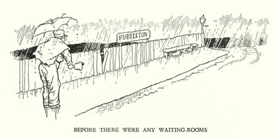 Illustration pour Railway Ribaldry de W Heath Robinson - William Heath Robinson