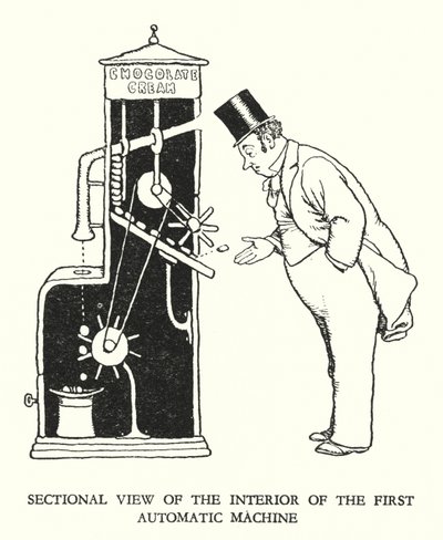 Illustration pour Railway Ribaldry par W Heath Robinson - William Heath Robinson
