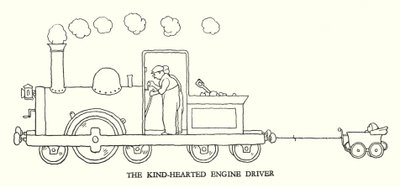 Illustration pour Railway Ribaldry par W Heath Robinson - William Heath Robinson