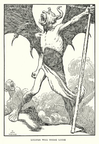 Lucifer se déchaînera - William Heath Robinson