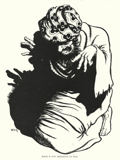 Fait une basse révérence devant lui - William Heath Robinson