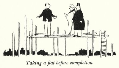 Prendre un appartement avant achèvement - William Heath Robinson