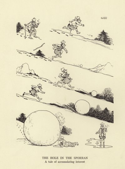 Le trou dans le sporran, une histoire d