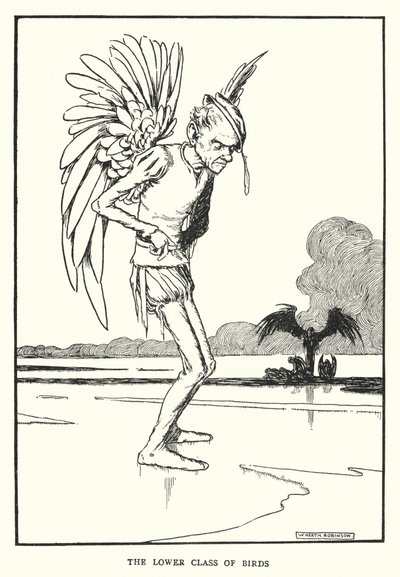 La classe inférieure des oiseaux - William Heath Robinson