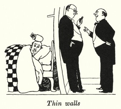 Murs fins - William Heath Robinson