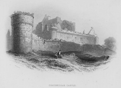 Château de Craigmillar - William Henry Bartlett