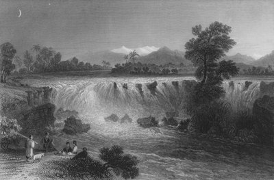 Chute de la rivière Cydnus, près de Tarse - William Henry Bartlett