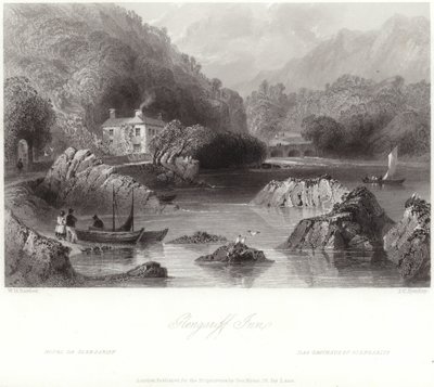 Auberge de Glengariff dans le comté de Cork - William Henry Bartlett