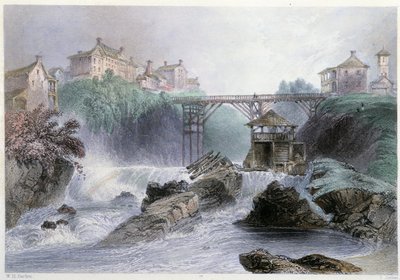Pont à Sherbrooke - William Henry Bartlett