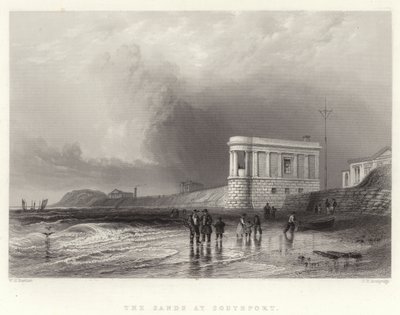 Les Sables à Southport - William Henry Bartlett