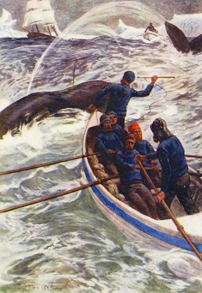 Illustration pour Le Monde de Glace ou la Croisière Baleinière du Dauphin - William Henry Charles Groome