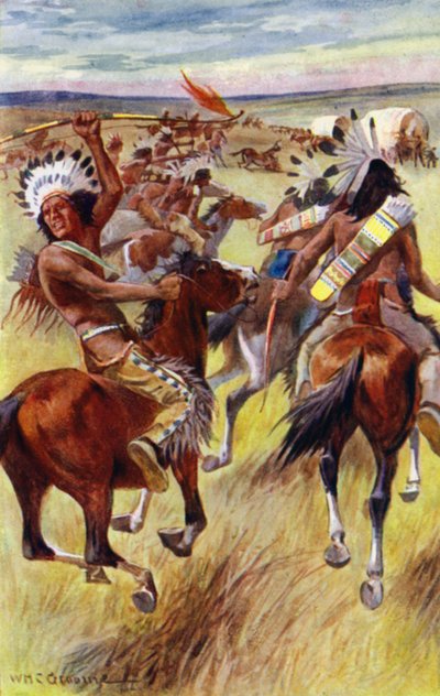 Des bouffées de fumée et le bruit des fusils montraient que mes amis étaient déterminés à se défendre - William Henry Charles Groome