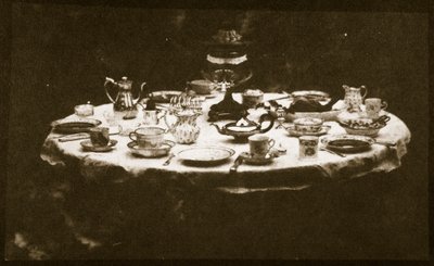 Une table élégamment dressée, vers 1841 - William Henry Fox Talbot