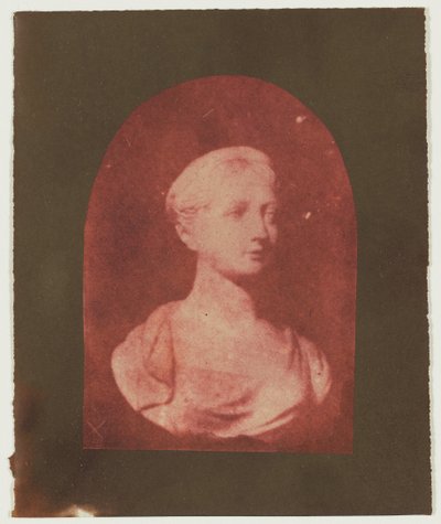 [Büste einer jungen britischen Frau] - William Henry Fox Talbot