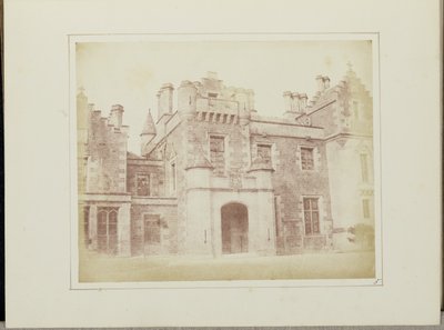 Hall Door, Abbotsford - William Henry Fox Talbot