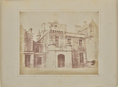 Porte du hall, Abbotsford - William Henry Fox Talbot