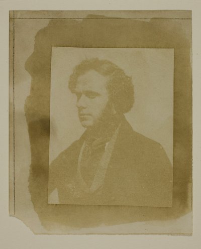 Portrait de Henneman de profil - William Henry Fox Talbot