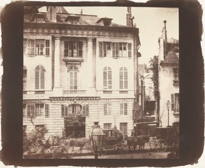 Les boulevards de Paris, 1843 (photo) - William Henry Fox Talbot