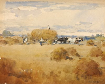 (Scène de fauche) - William Henry Holmes