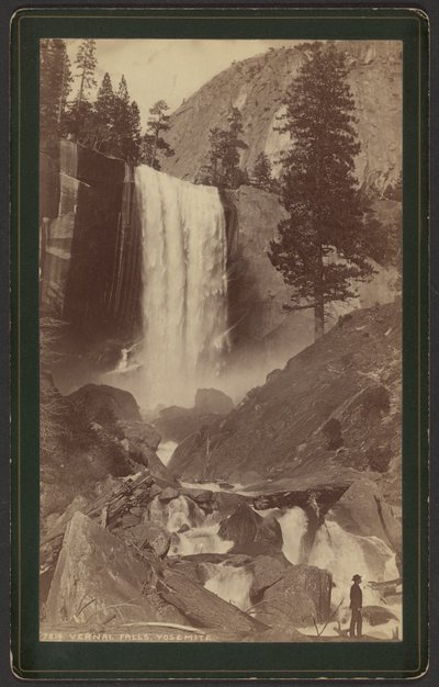 Chutes Vernal. Yosemite. - William Henry Jackson