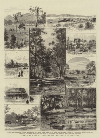 Bowen et ses environs, Queensland du Nord - William Henry James Boot