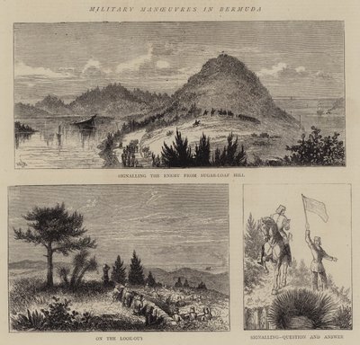 Manœuvres militaires aux Bermudes - William Henry James Boot