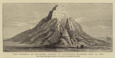 La pyramide de Meydoon, ouverte par le professeur Maspero, 13 décembre 1881 - William Henry James Boot