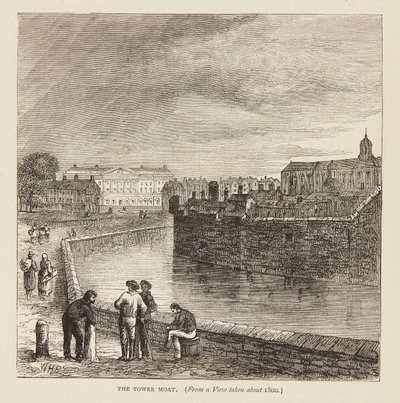 Le fossé vers 1800 - William Henry Prior