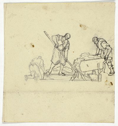 Trois ouvriers - William Henry Pyne