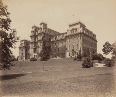 Easton, Pardee Hall, Lafayette College, c. 1895 (photo) - William Herman Rau