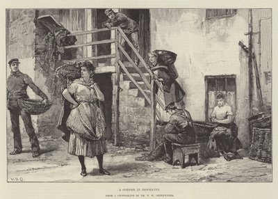Un coin à Newhaven - William Heysham Overend