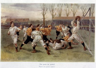 Un match de football - d