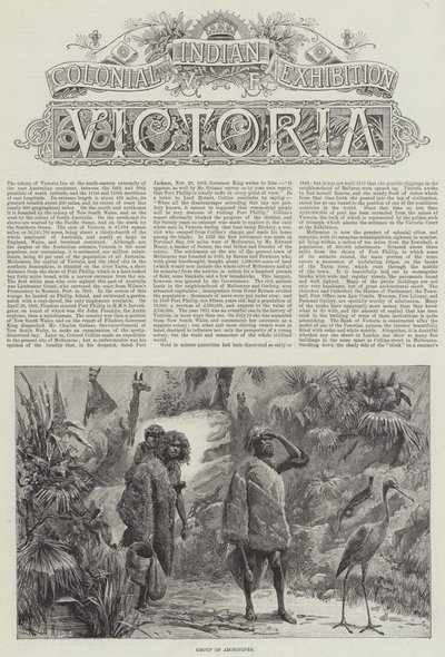 Exposition coloniale et indienne, Victoria - William Heysham Overend