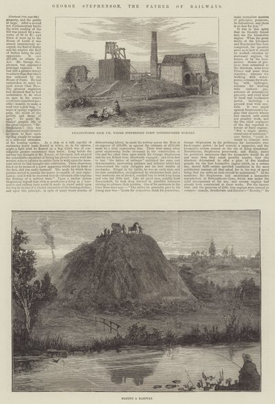 George Stephenson, le père des chemins de fer - William Heysham Overend