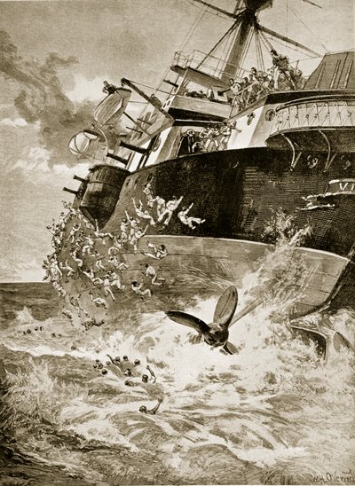 Le naufrage du HMS Victoria, 22 juin 1893 - William Heysham Overend