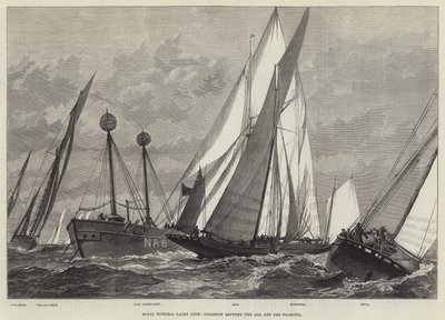 Royal Victoria Yacht Club, Collision entre l