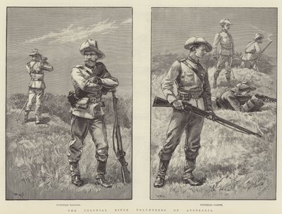 Les volontaires de fusiliers coloniaux d