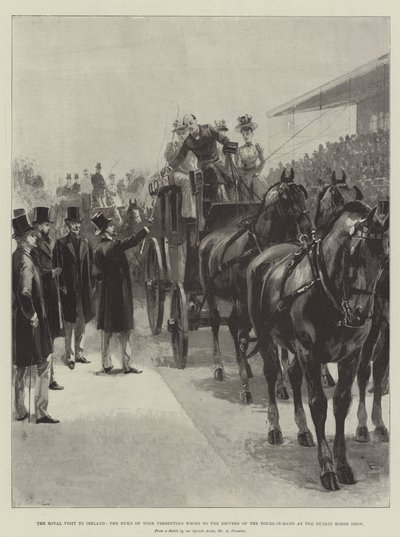 La visite royale en Irlande, le duc d